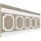 Ekena Millwork 94 1/2"L (Adjustable 32"H to 36"H) Ashford Scalloped Panel Traditional Wainscot Paneling Kit WPKUSC011P032 - alternate 2